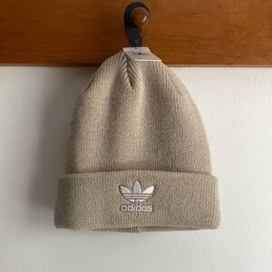 Adidas Light Beige Knit Beanie
